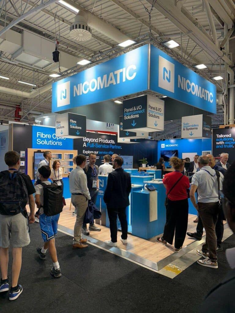 Stand NICOMATIC à un salon professionnel